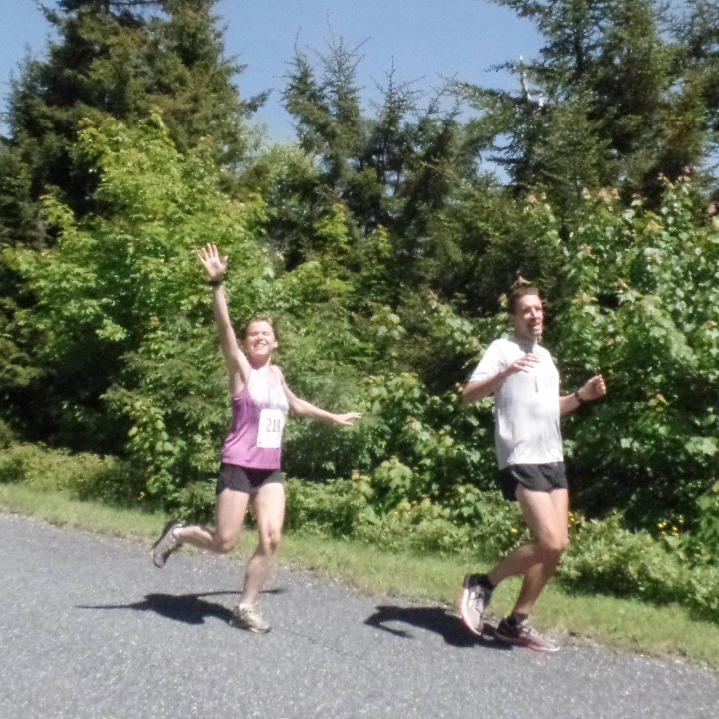 running up mountains. running down mountains. running amongst mountains. just running.
