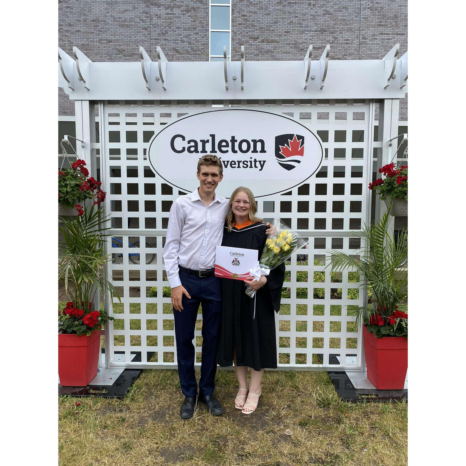 Anneke's Carleton University graduation, 2023
