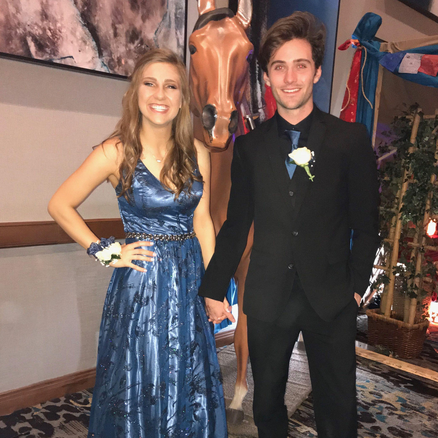 Trace's homeschool prom 2018!