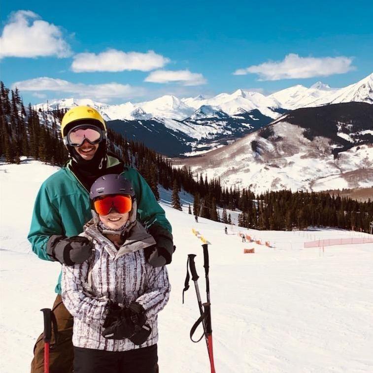 Skiing is one of our favorite hobbies!