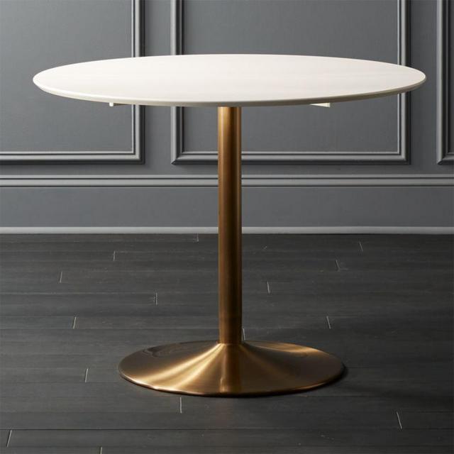 Odyssey Brass Dining Table