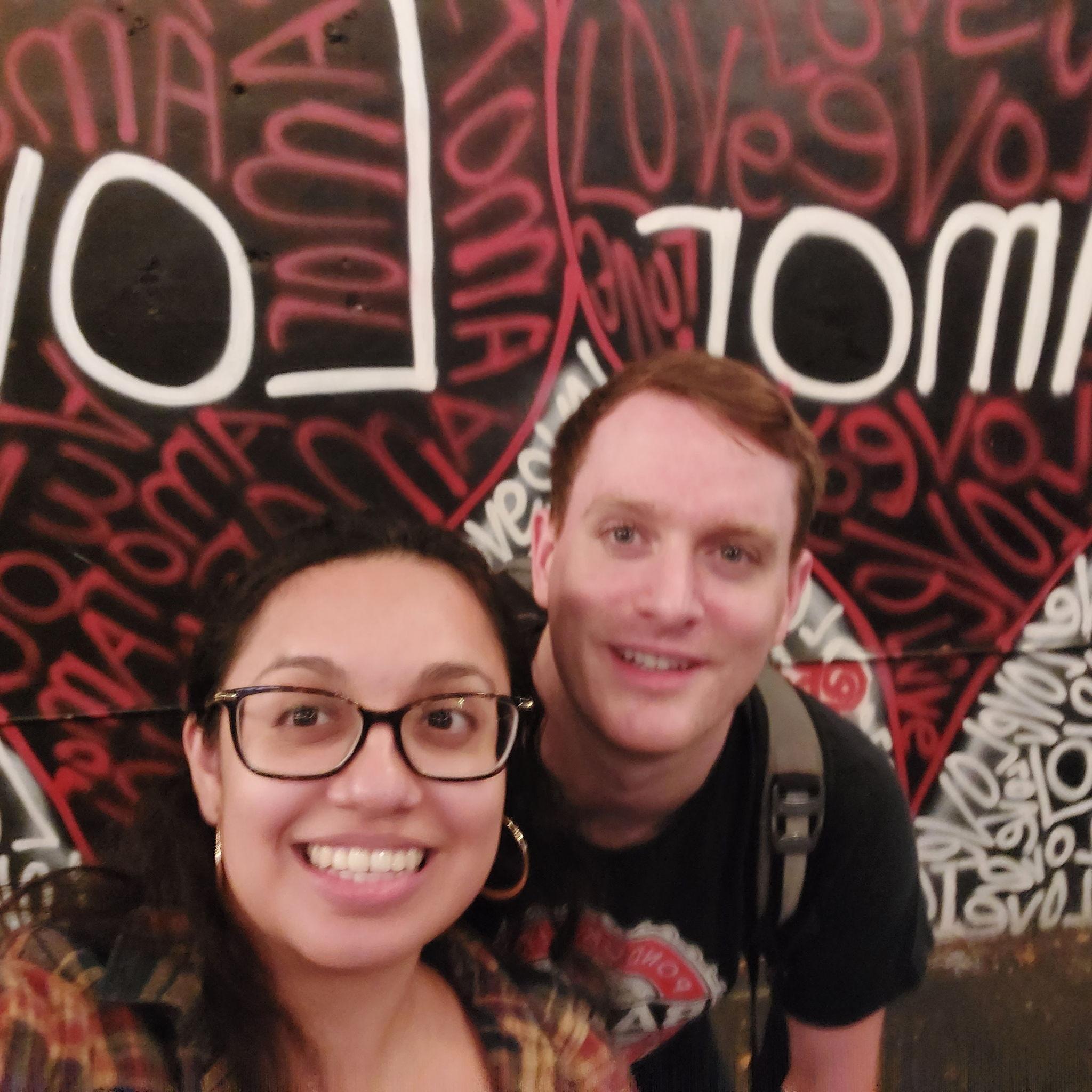 Love mural in little Havana, Miami