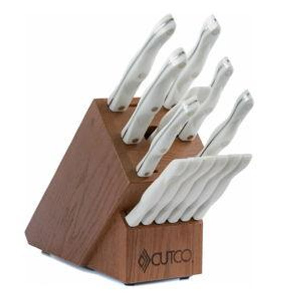 Galley + 6 Set with Block | 15 Pieces | Knife Block Sets by Cutco