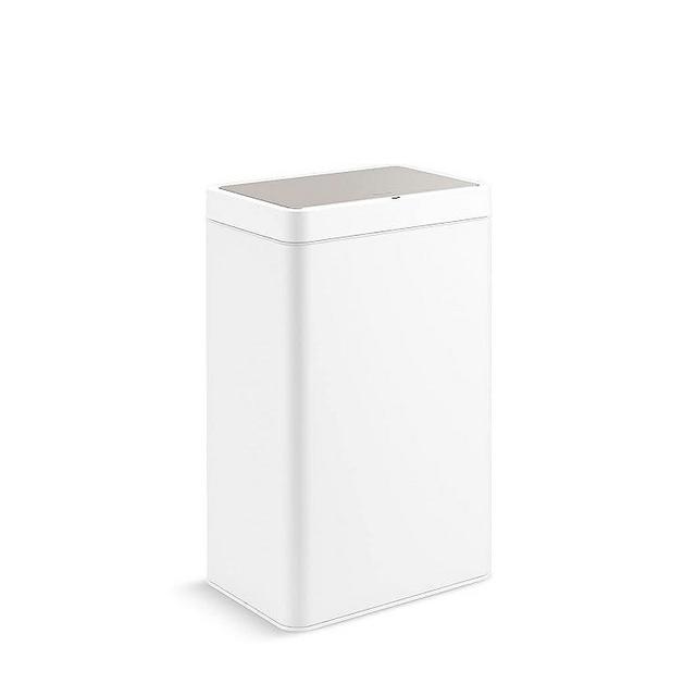 Kohler 13 Gallon Motion Sensor Hands-Free Trash Can with Liner and Quiet Close Lid