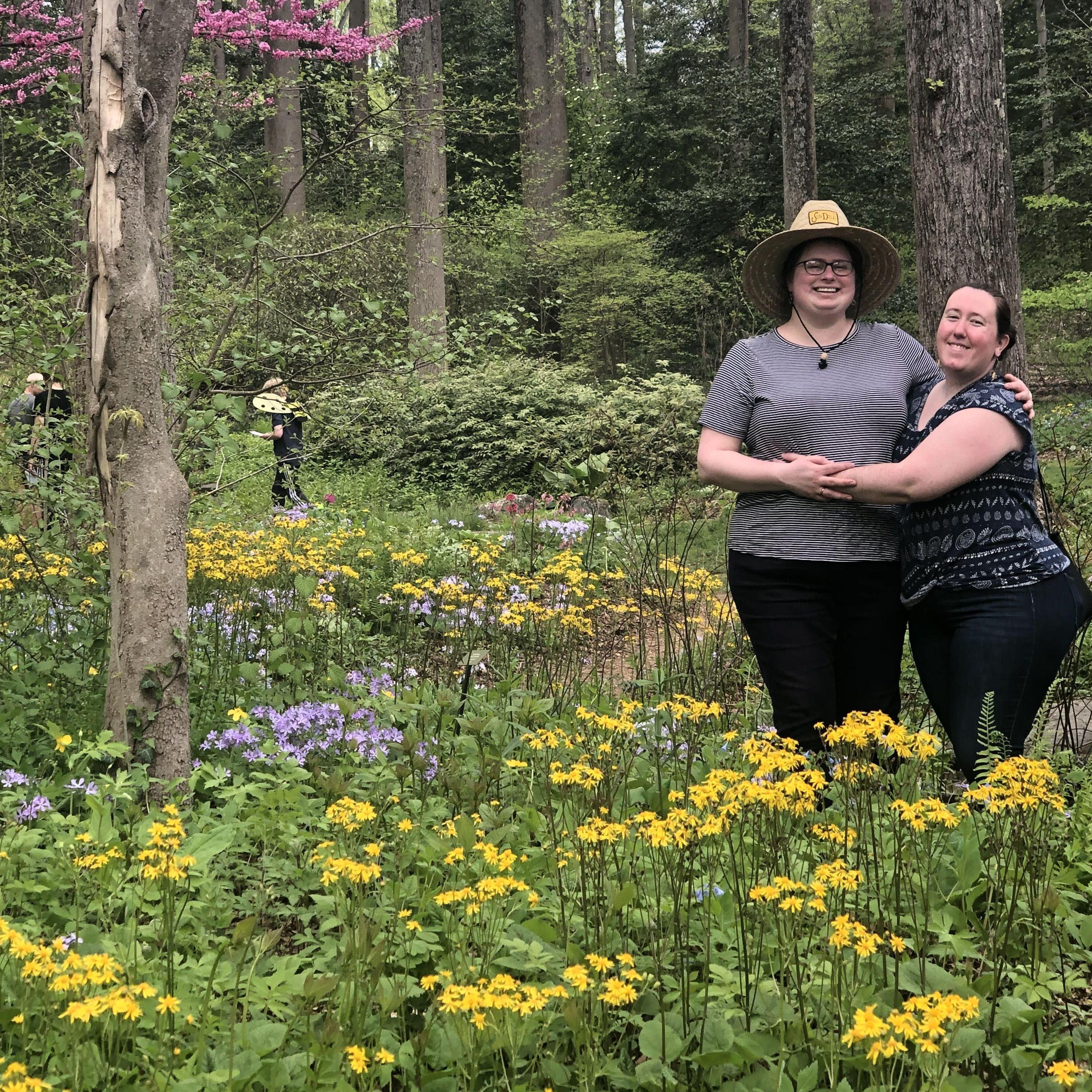 Visiting Mt. Cuba Gardens May 2022.