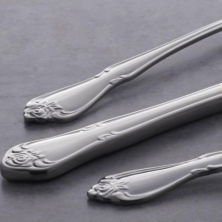 Oneida, True Rose 20-Piece Everyday Flatware Set, Service for 4 | Zola