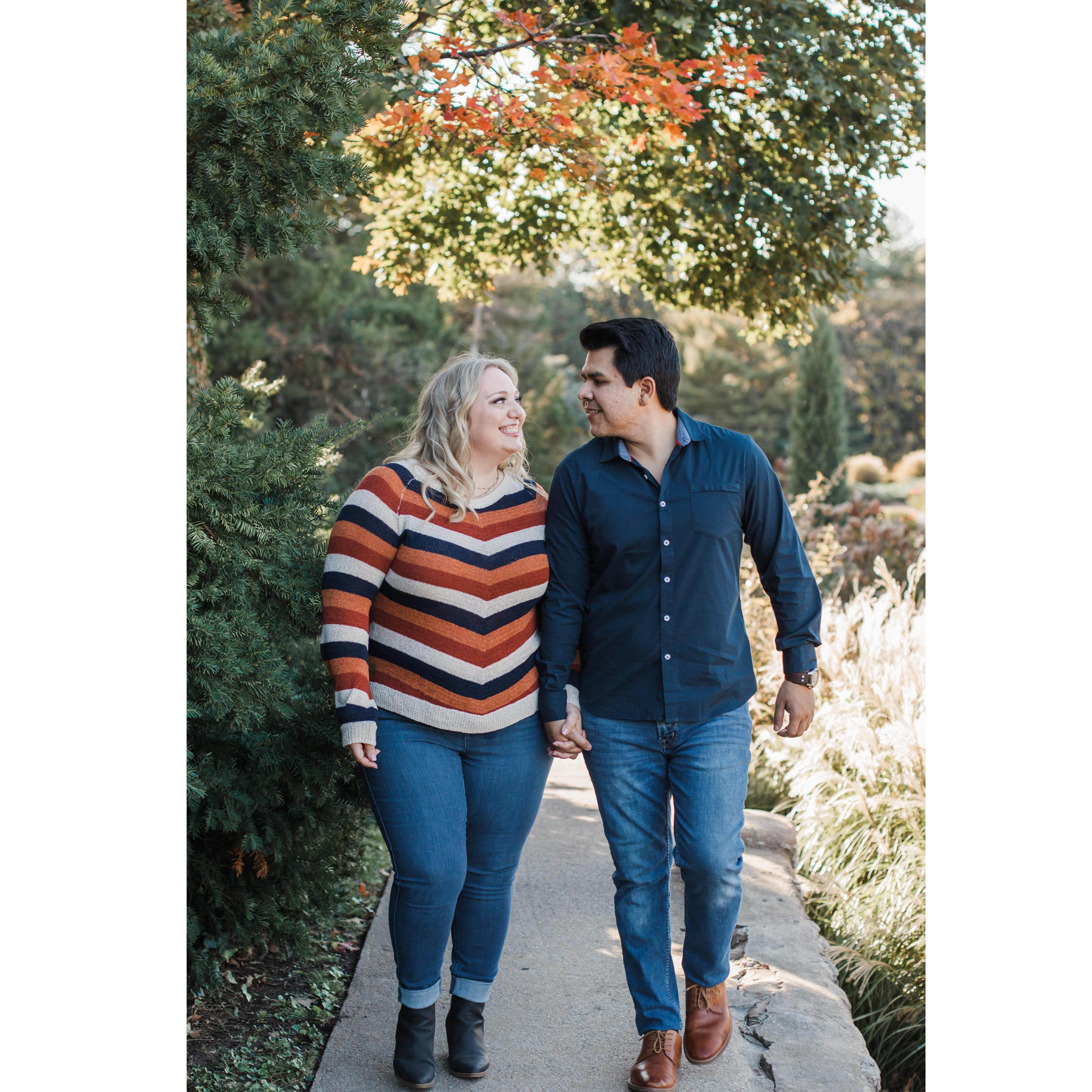 Great day for an engagement shoot