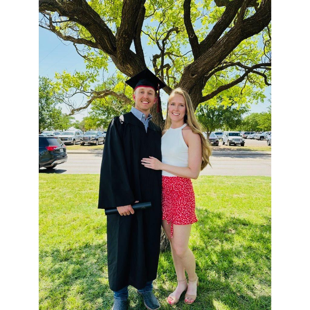 Davis's graduation from Texas Tech