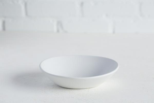 HAAND made in NC. Ripple Large Pasta Bowl - color White