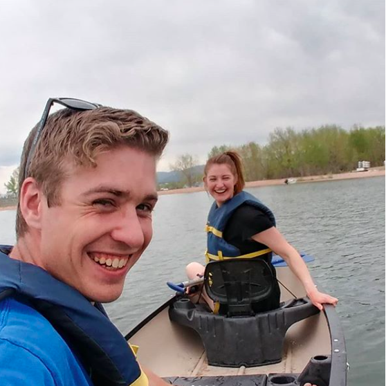 pure happiness = squinty-eyed smiles