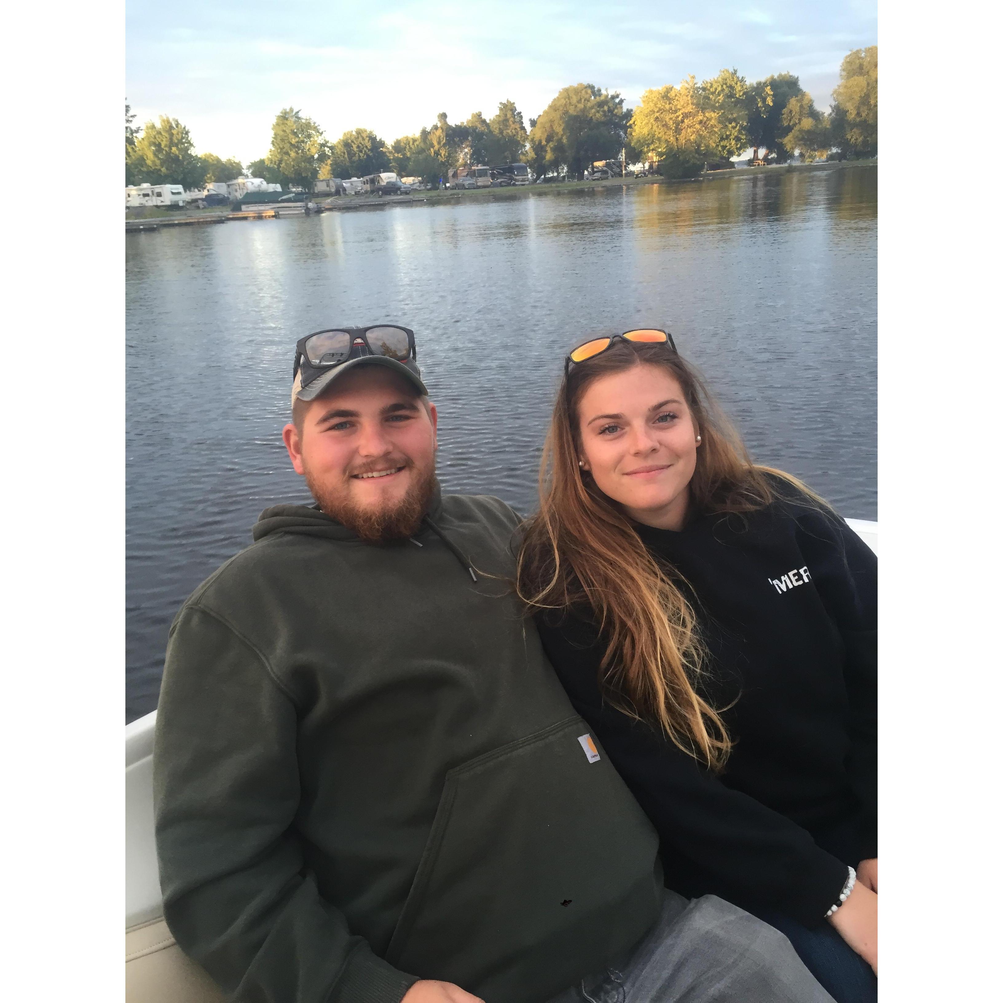 We went to Lake Ontario with family and friends-2017