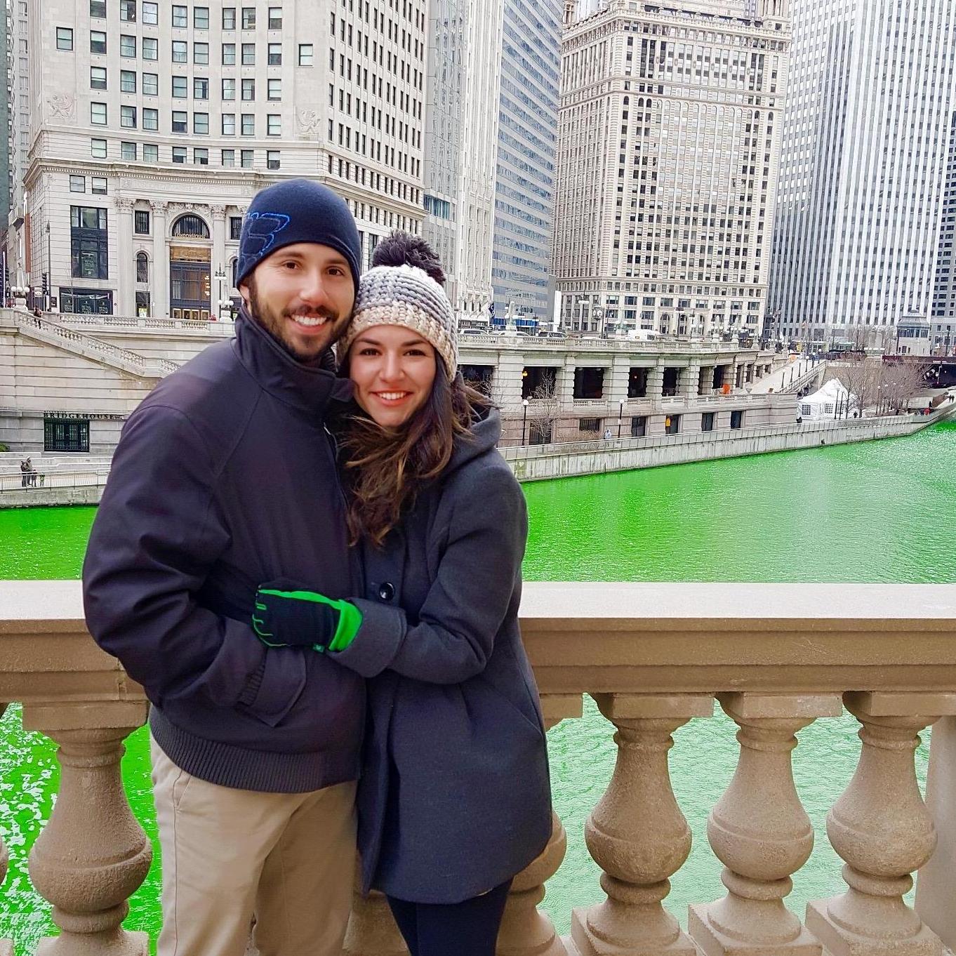 St. Patricks Day- Chicago River