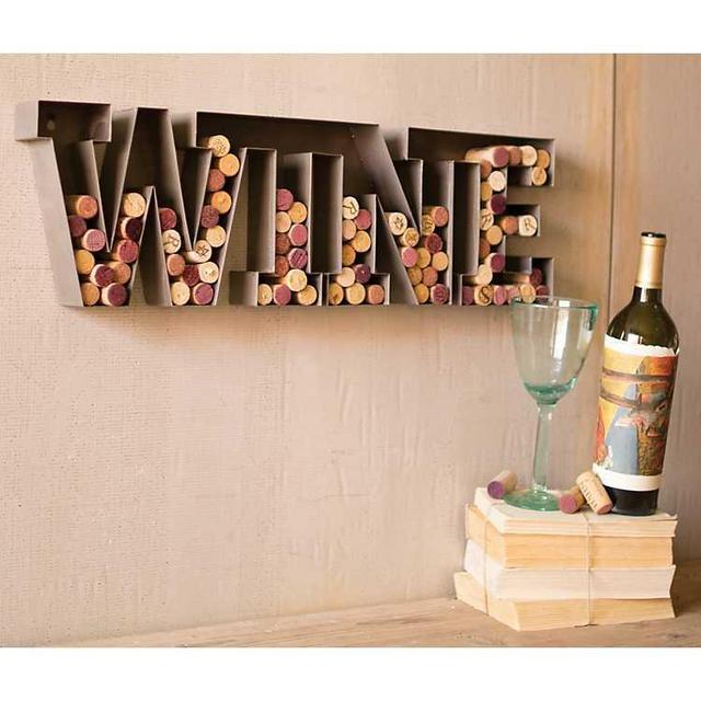 Metal Wine Cork Holder