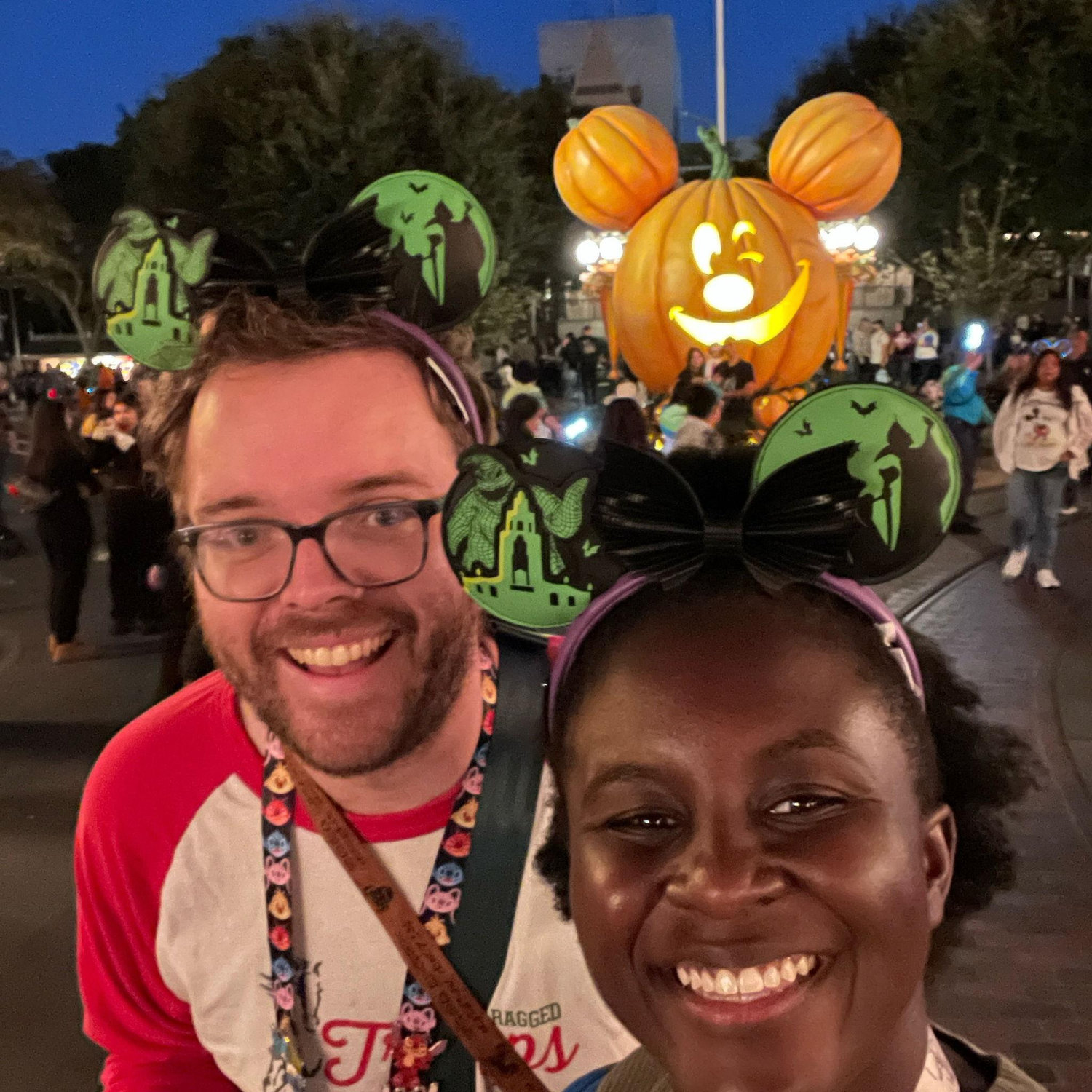 Kim's first trip to Disney Land!