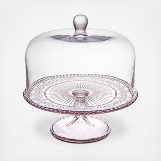 Claro Cake Stand with Dome