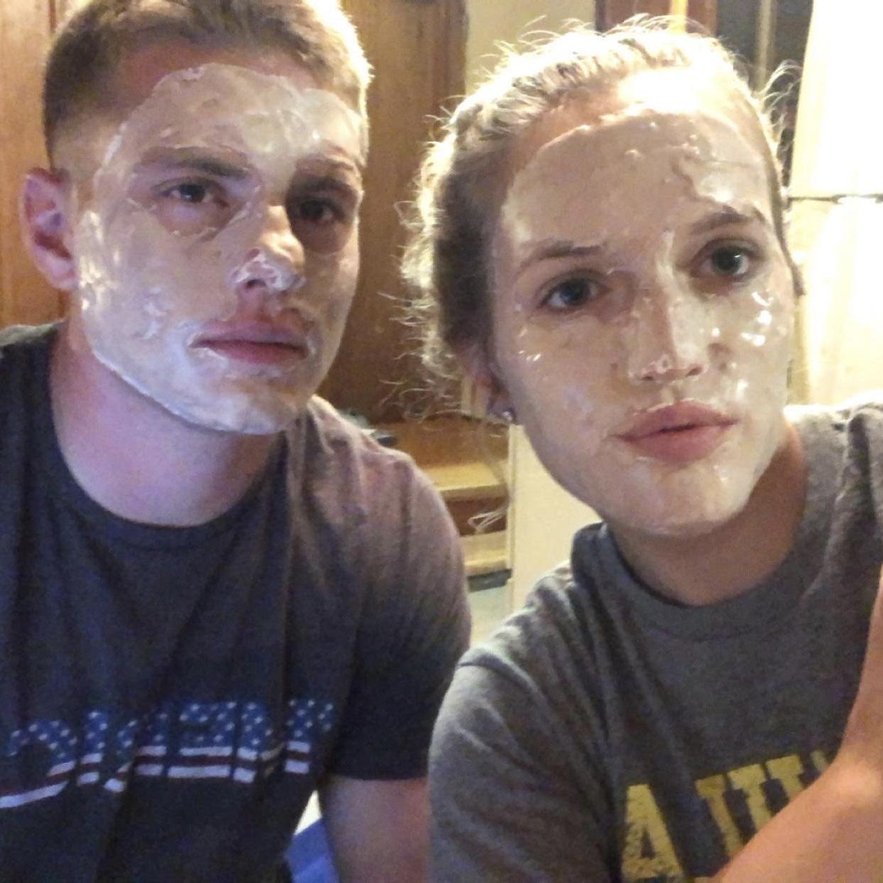 Brian secretly loves face masks!
