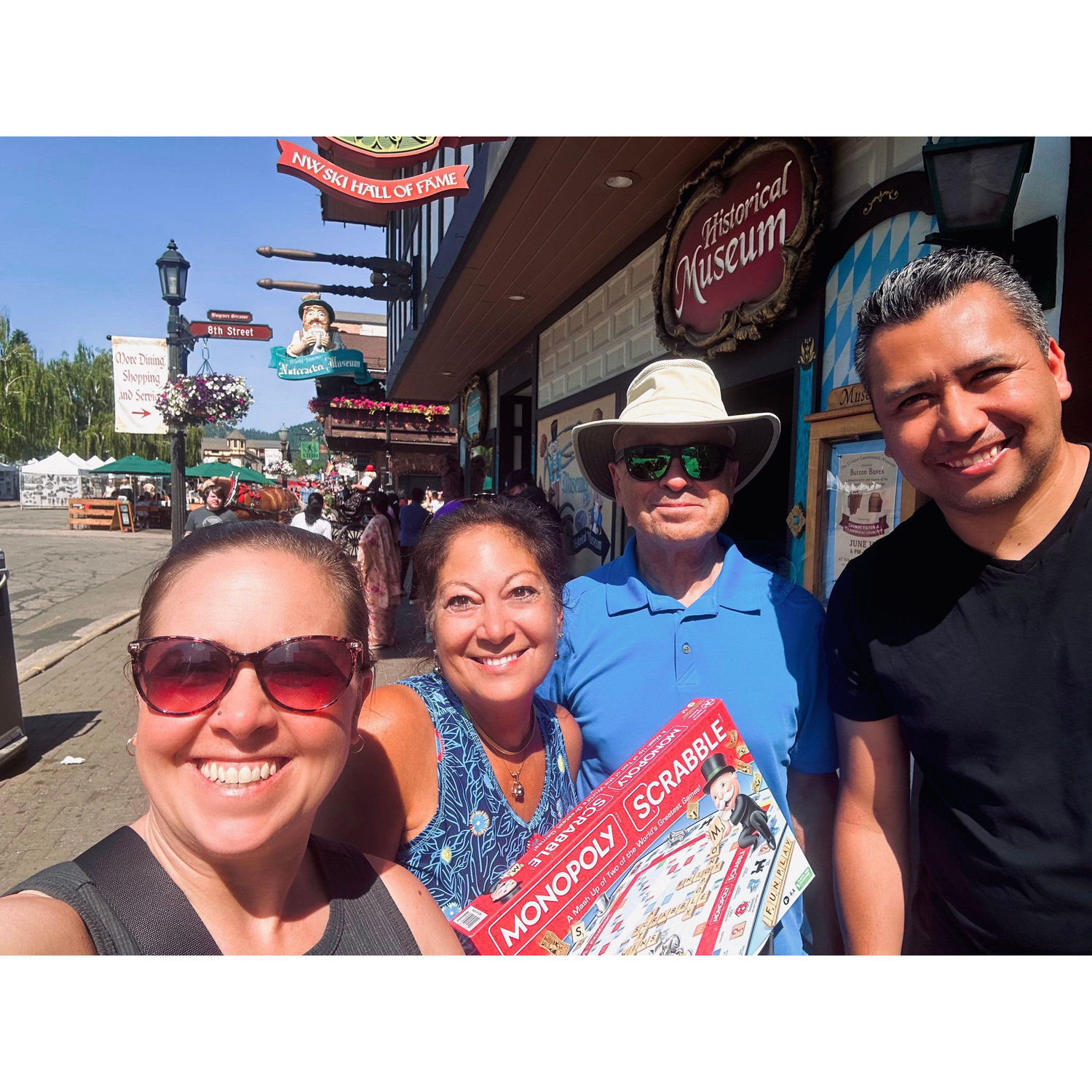 Fun weekend getting to know one set of Alyssa's parents!