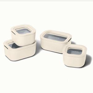 Caraway Mini Food Storage Set | Glass Food Storage Containers with Lids