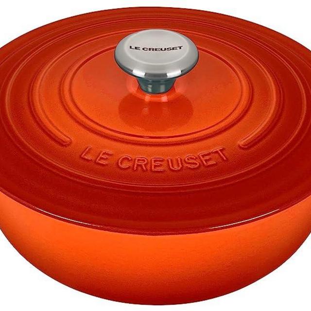 Le Creuset Signature Cast Iron Chef's Oven, 7.5qt, Flame