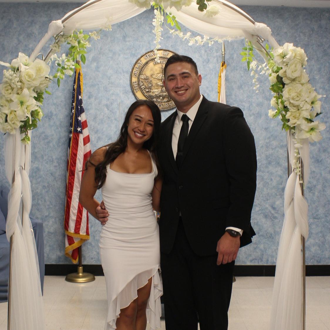 September 22, 2025- Our Small Court Wedding in Norwalk, CA with a judge