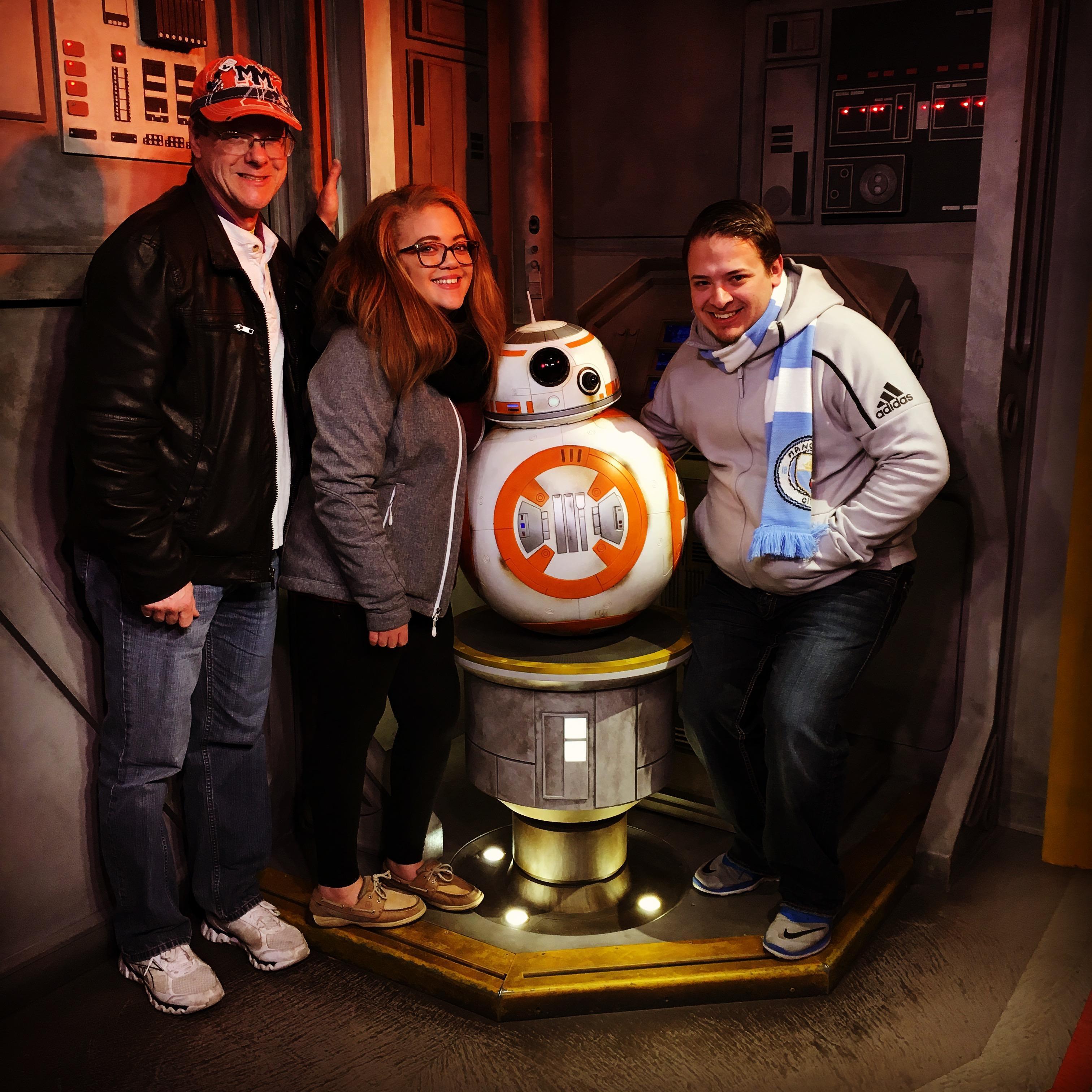 Meeting BB-8! WDW, 2018