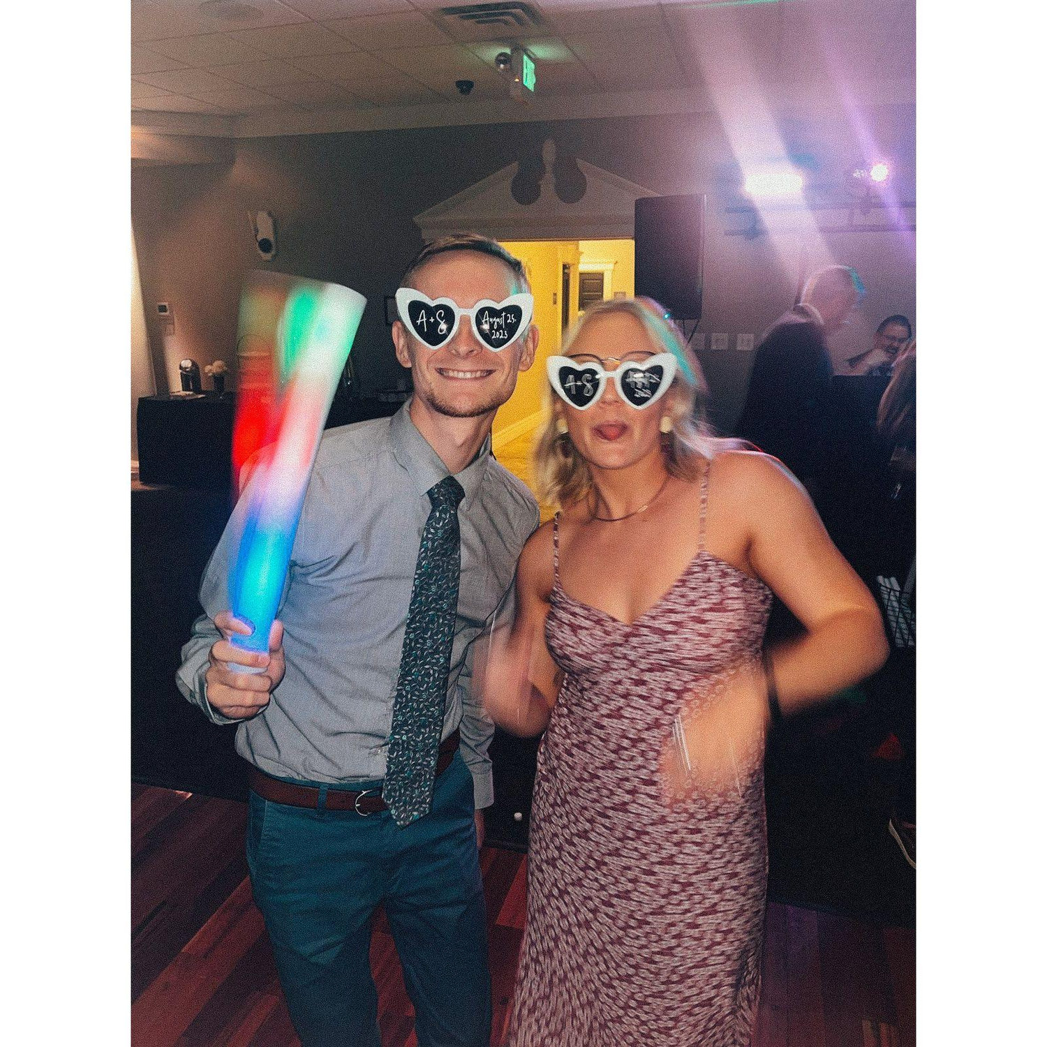 We have been to 10+ weddings together