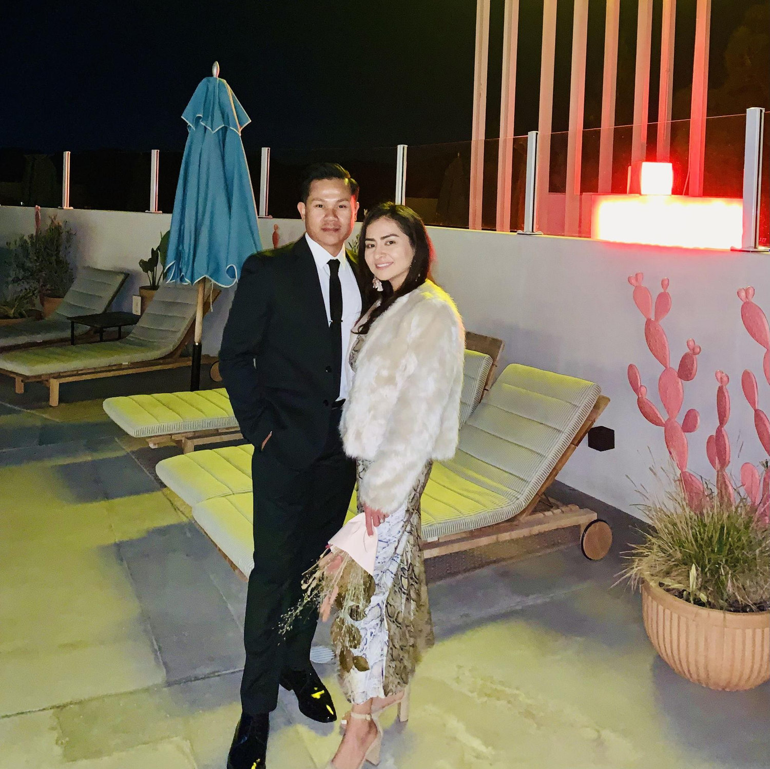 November 20, 2021: First year anniversary of our civil wedding vows celebrated back where it all took place!