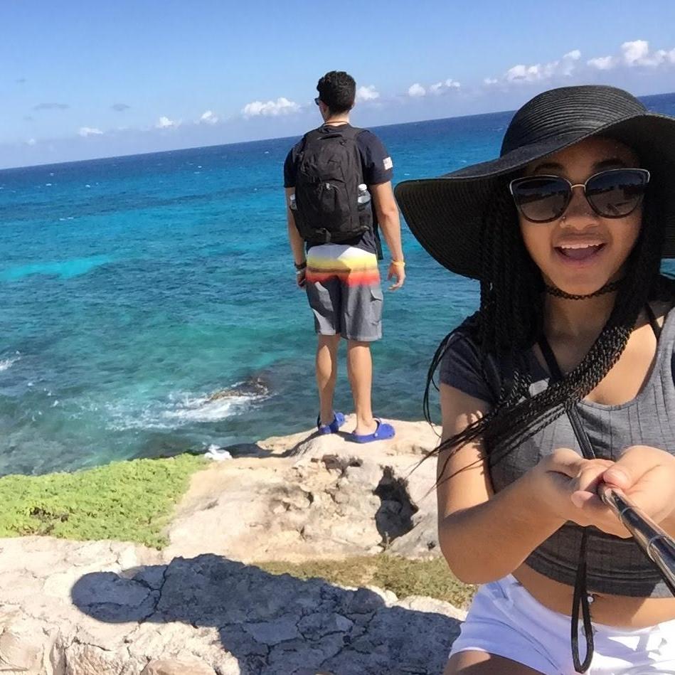 Our second trip together to Isla Mujeres, where the water was warm and the sand so soft