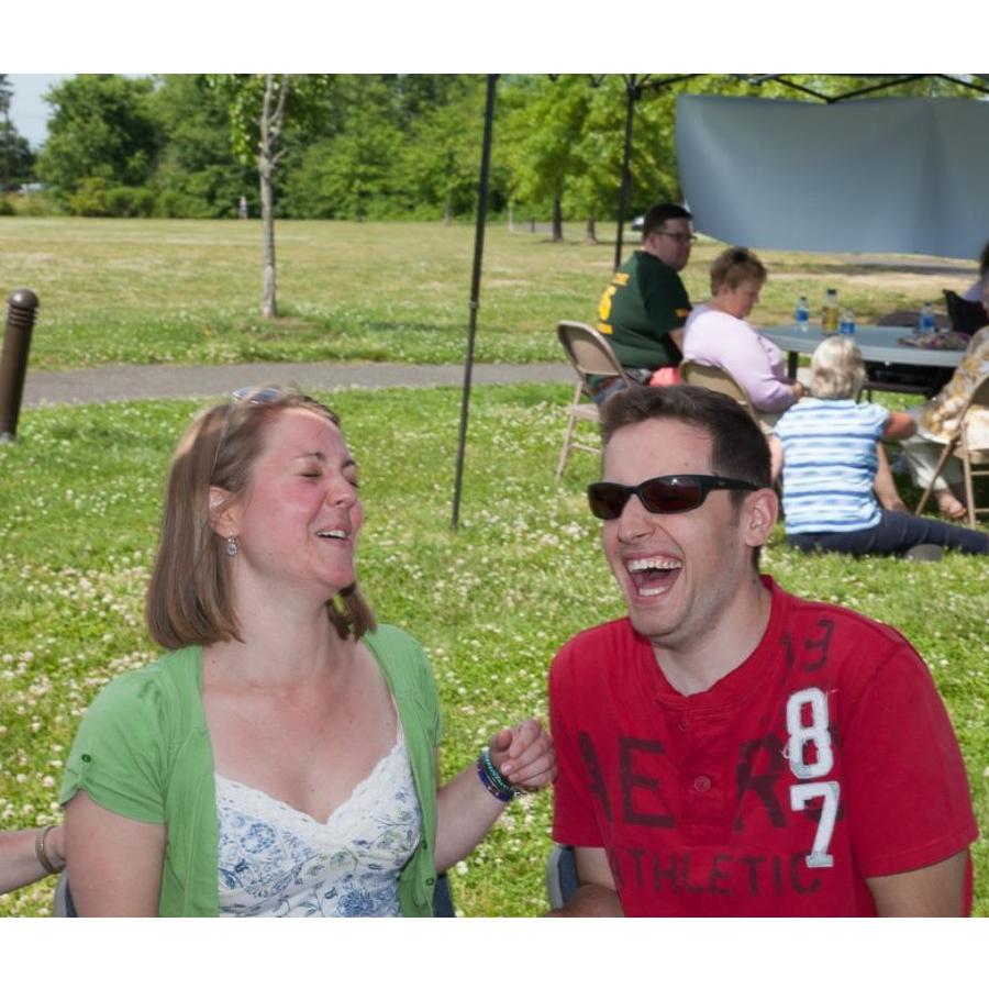 Always finding ways to laugh together