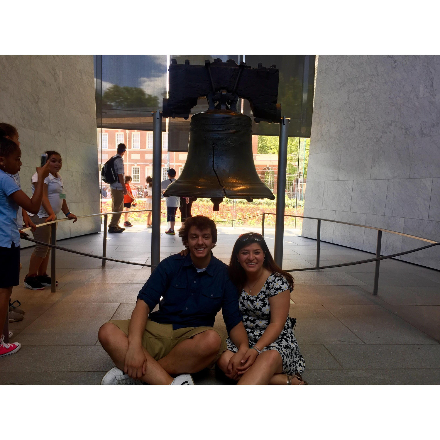 Celebrating one year of dating in our favorite city