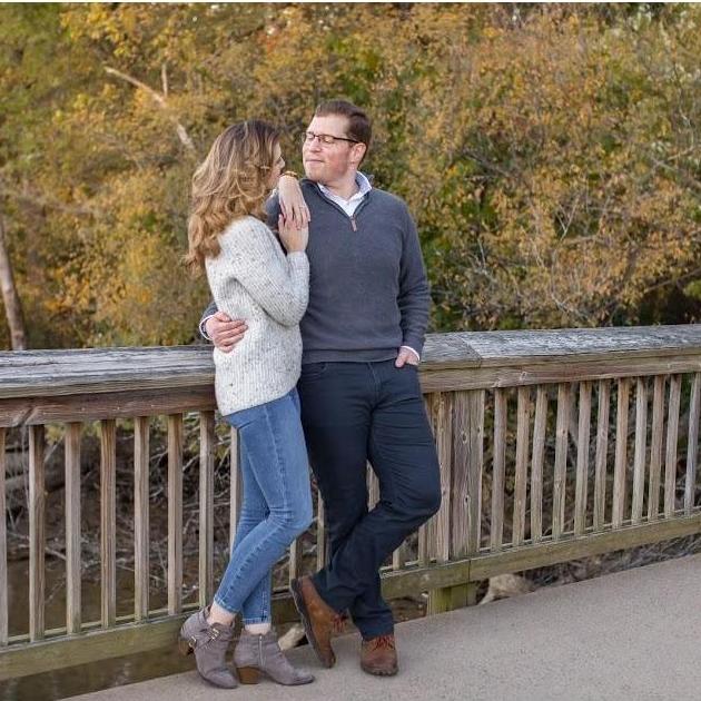 Engagement photos c/o Sarah Shelley Photography at nearby Roosevelt Island.