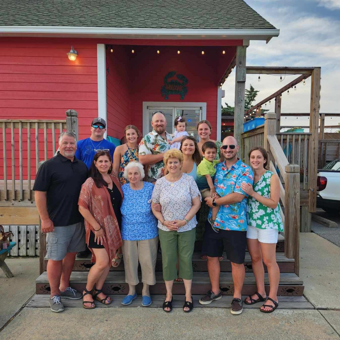 We got to spend this last past vacation in Avon, NC with a very special guest, Baba, and we couldn't have asked for a better trip with her and the rest of the Novak family!