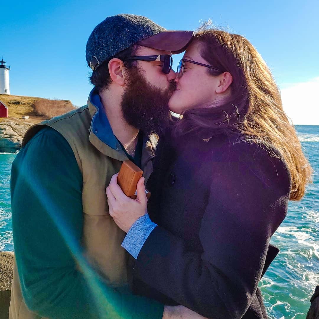 Nubble Lighthouse, York ME. This is where Brett surprised Sarah with the greatest gift, to show their love to each other.