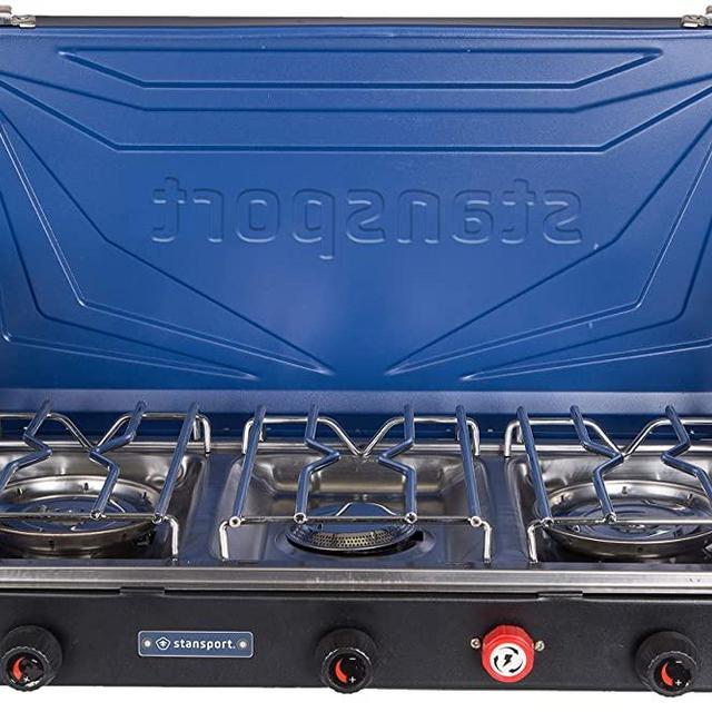 Stansport Outfitter Series Propane Camp Stove for Camping and Outdoor Cooking