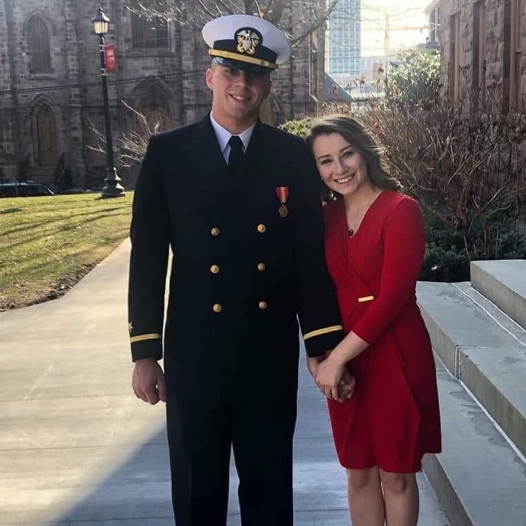 Connor's Commissioning as a Naval Officer