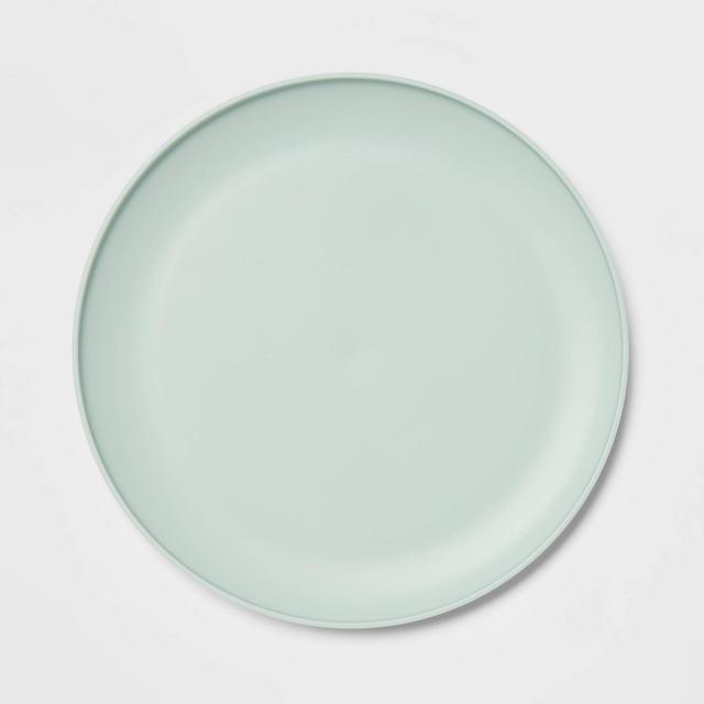 10.5" Plastic Dinner Plate Polypro Mint - Room Essentials™