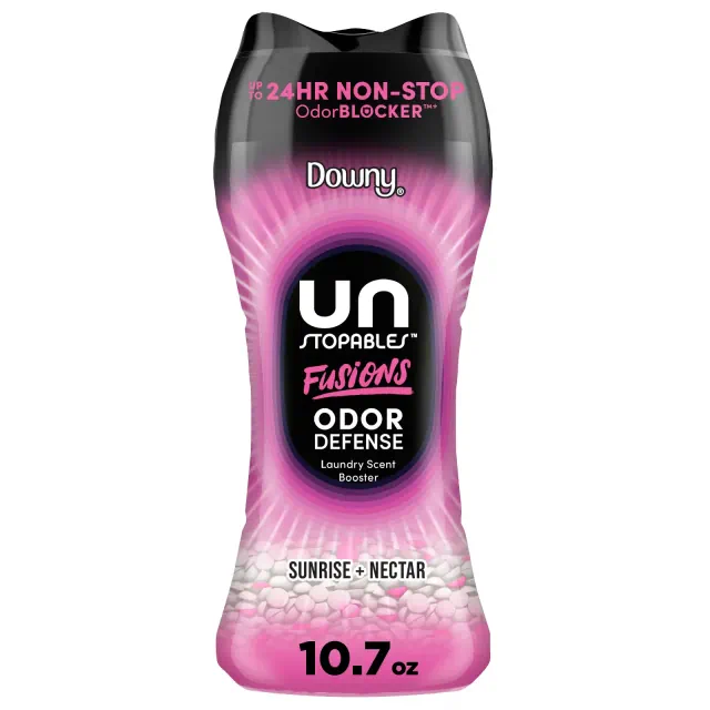 Downy Sunrise Necta Laundry Additive Beads - 10.7oz: Floral Scent, Bleach-Free, HE Formula, Plastic Bottle