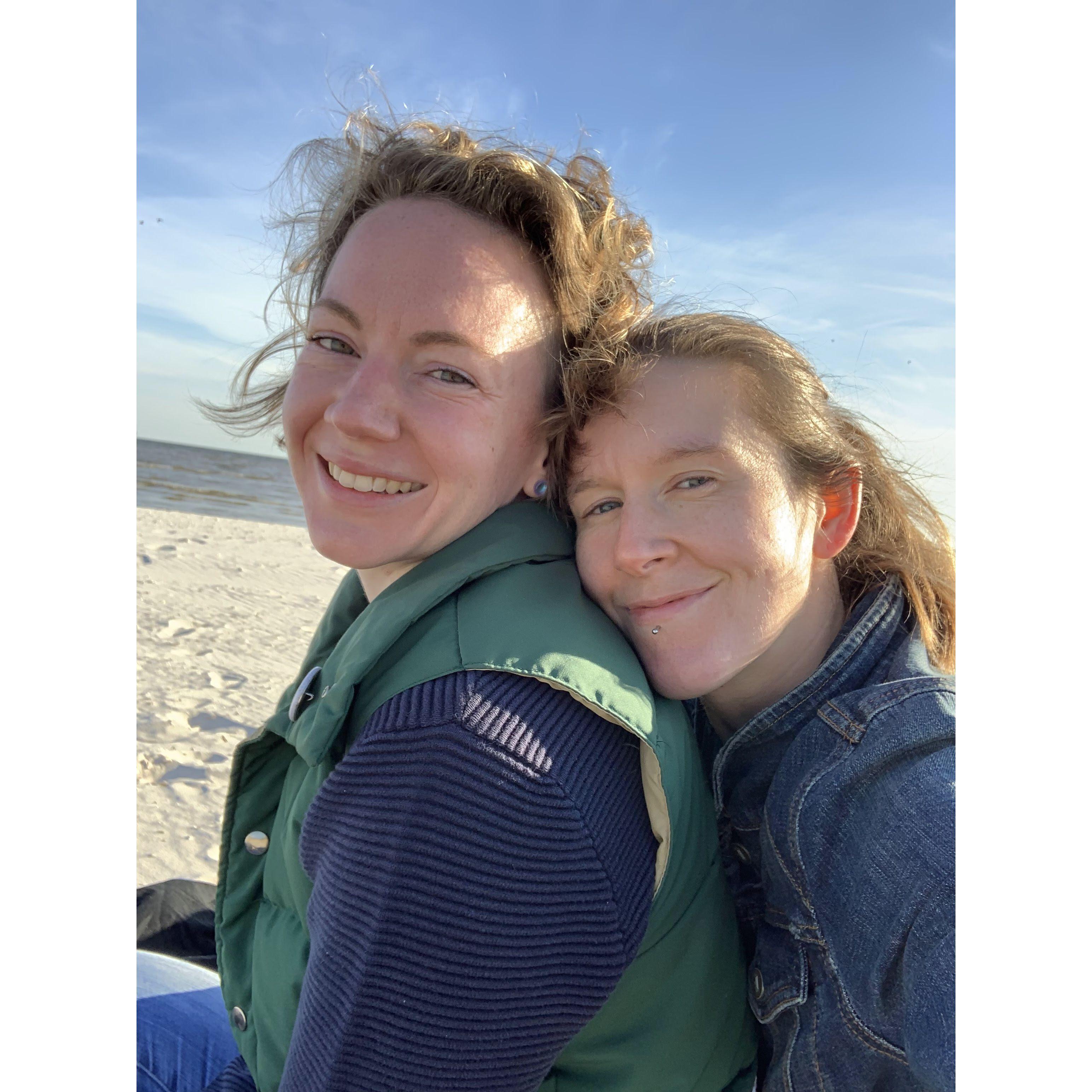 Our first Valentine's Day together