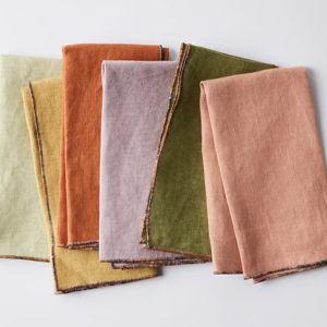 Atelier Saucier Mix-and-Match Chroma Napkins, Set of 6