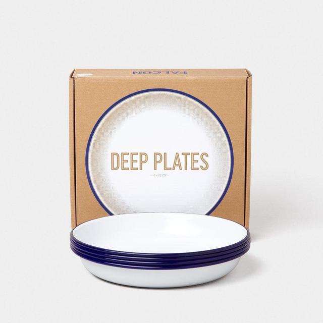 Falcon Enamelware Deep Plates