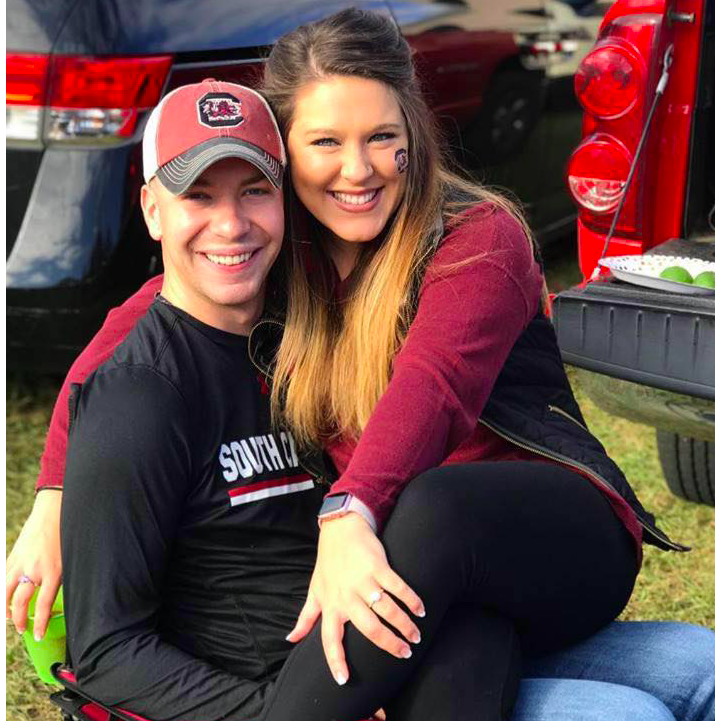 Cheering on our Gamecocks!