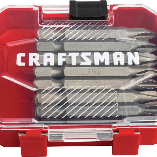 CRAFTSMAN Phillips Screwdriver Bit Set, 2-Inch, 15-Piece (CMAF122PH215)