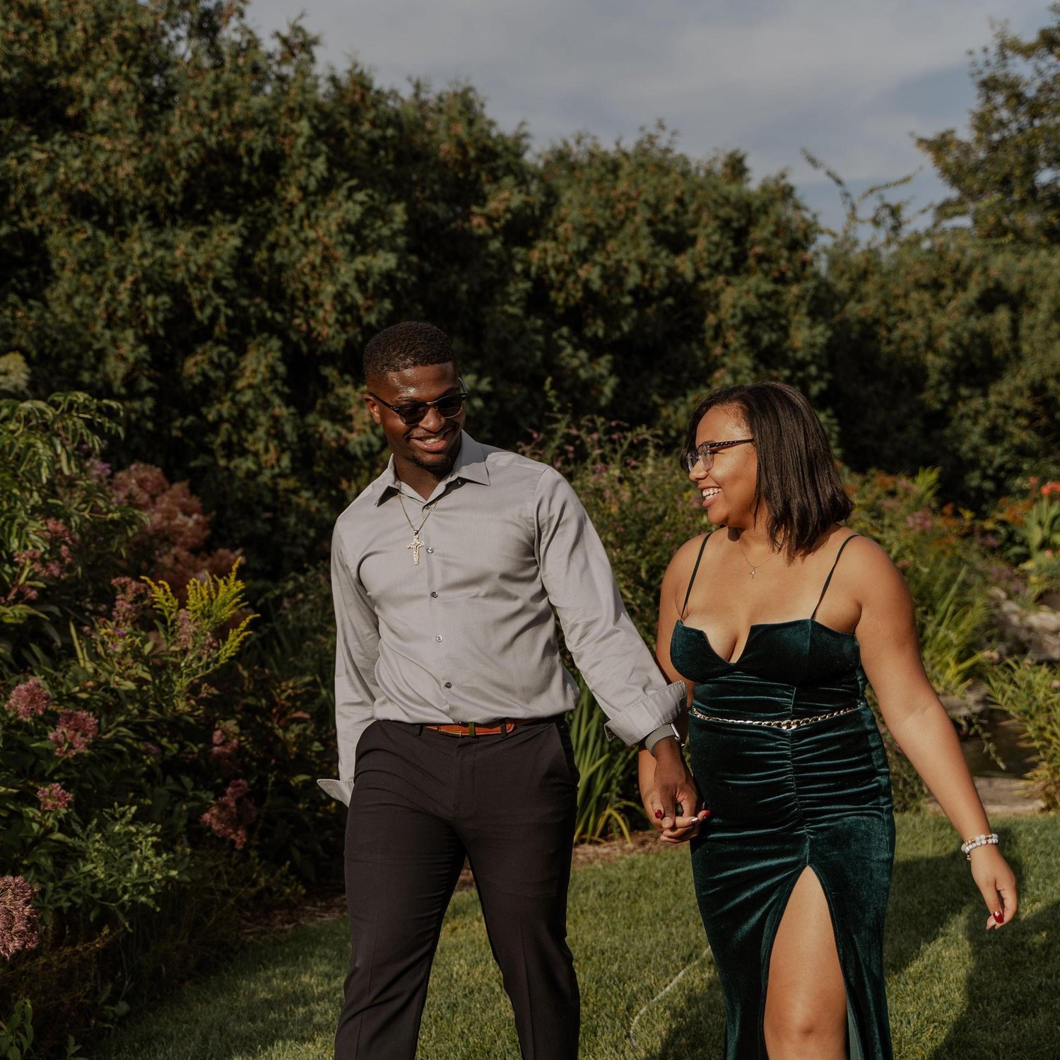 Walking together side by side is exactly how its supposed to be.
