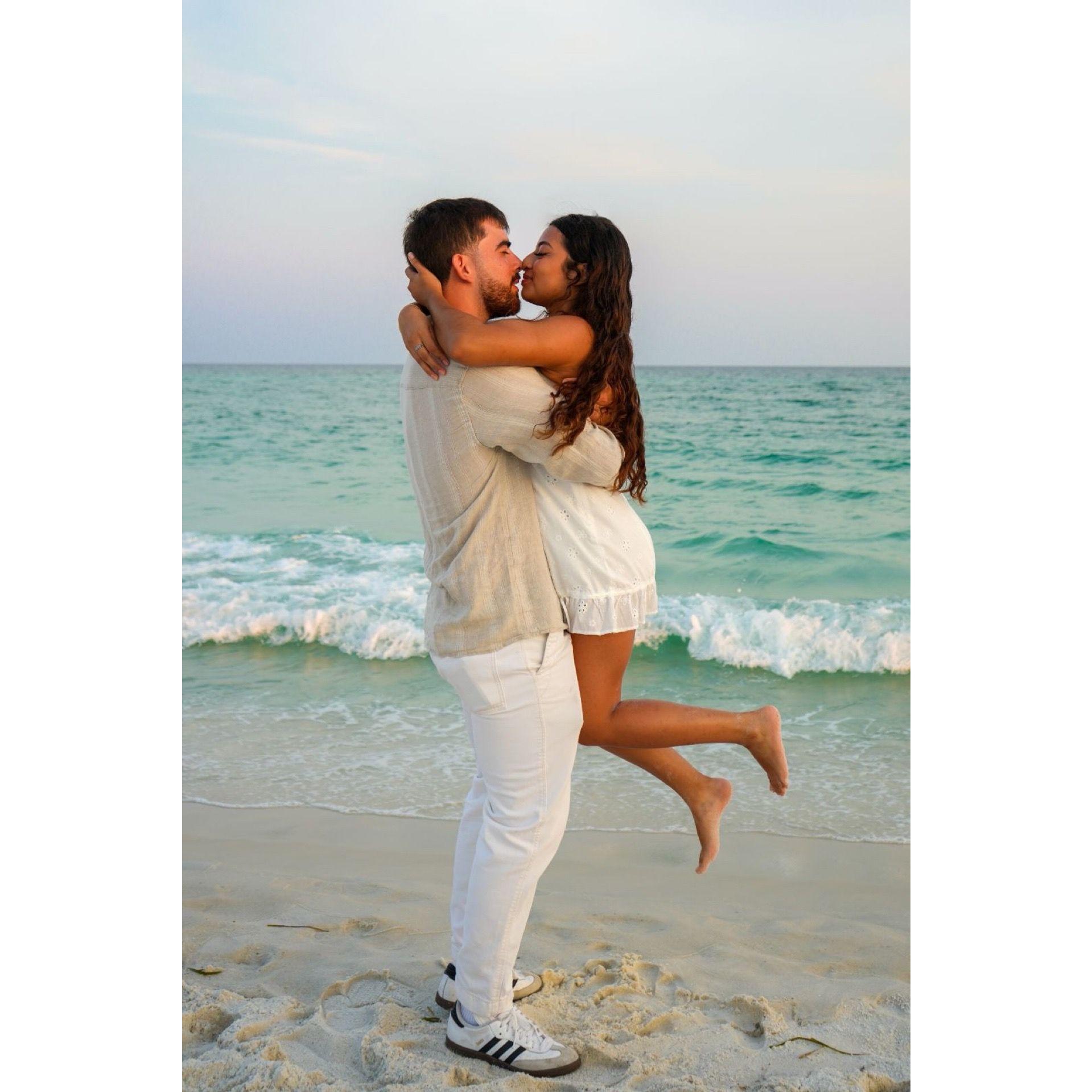 Right after Kass said Yes!