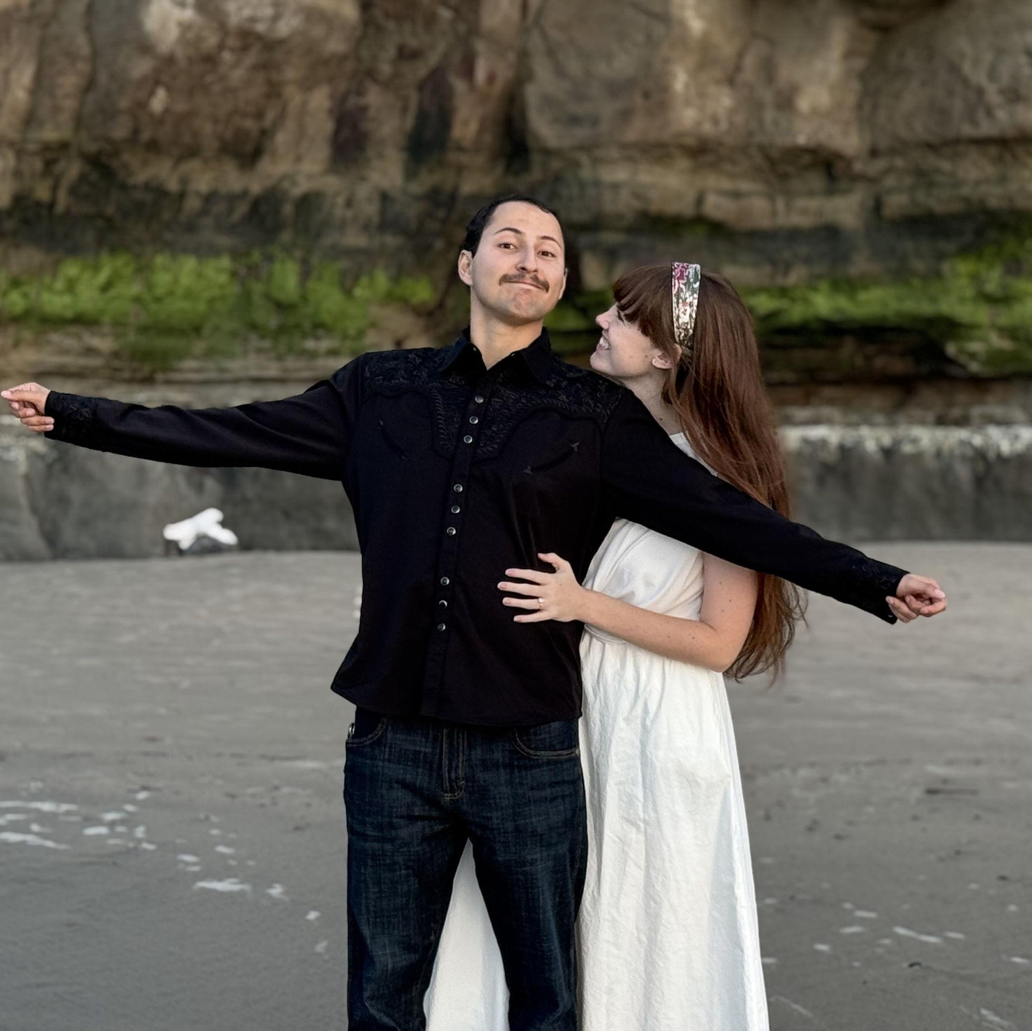 Our DIY engagement photo shoot