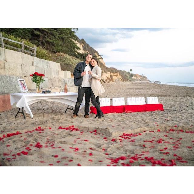 I was so nervous before the proposal, keeping a secret is so hard.