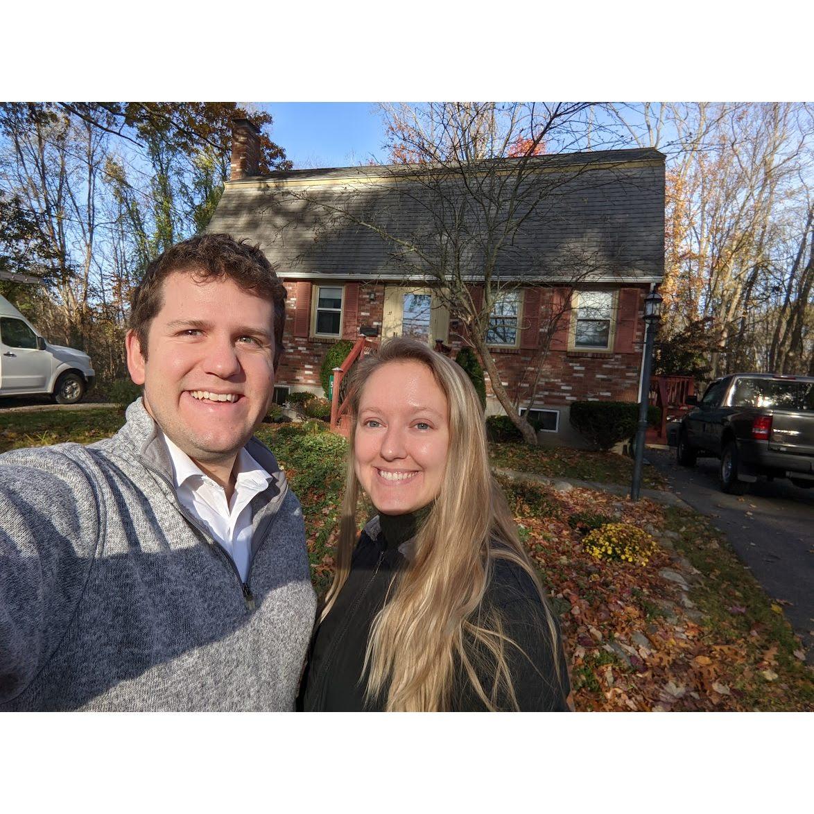 Closing day on our home