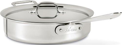 All-Clad 8701004421 Saute Pan, 4-Quart, Silver