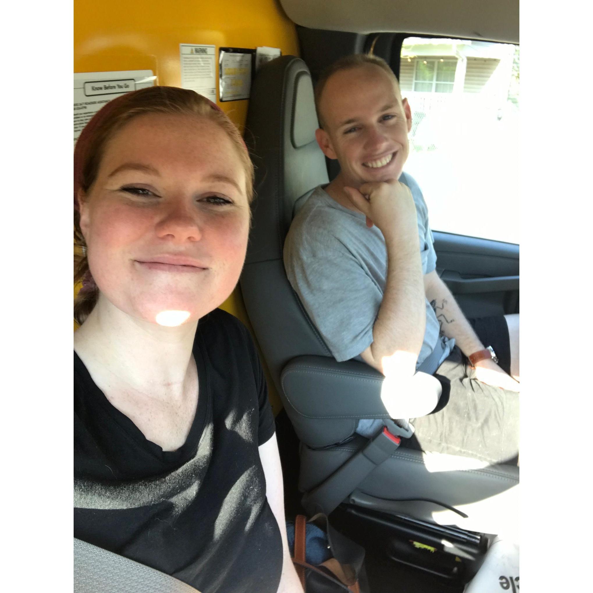 Moving day! Off to NC