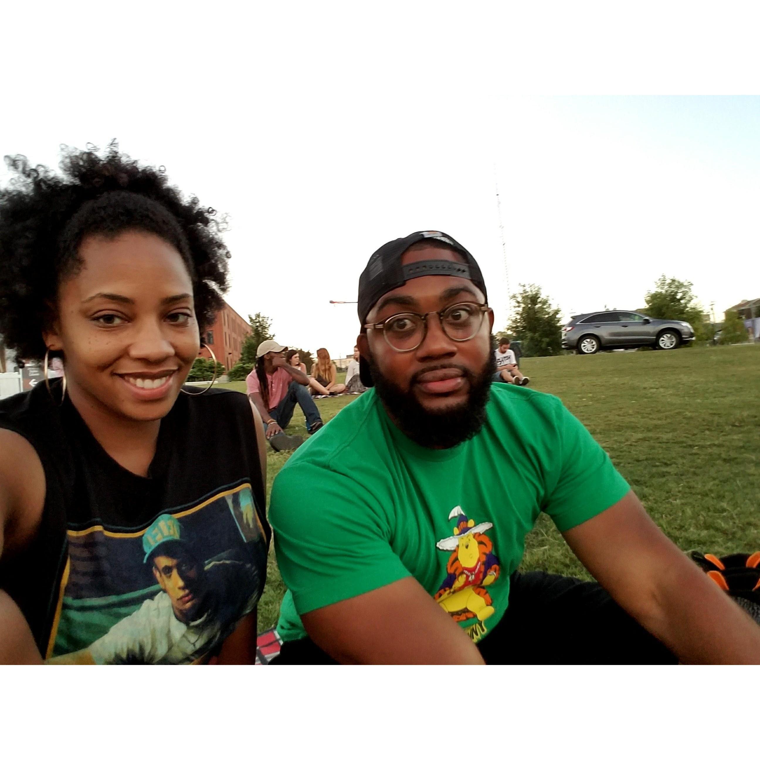 July 2017, Logic and Joey Badass concert in Nashville, TN